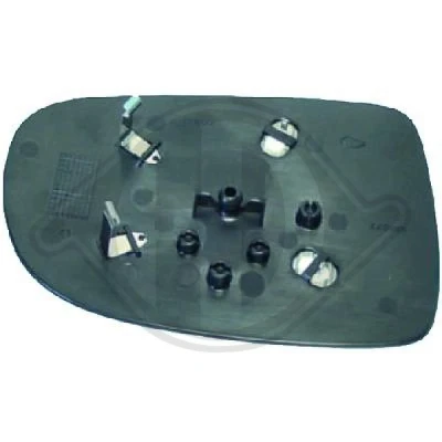 Bilde av DIEDERICHS 1813227 Speilglass venstre OPEL: Corsa C Hatchback