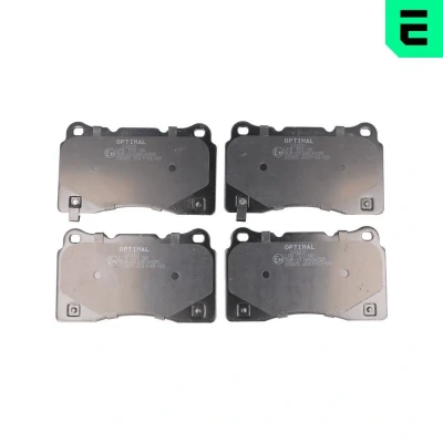 Bilde av OPTIMAL BP 12169 Bremseklosser framaksel inkl. slitasjevarselkontakt SUBARU: Impreza II Sedan, MITSUBISHI: Lancer 7 Limousine