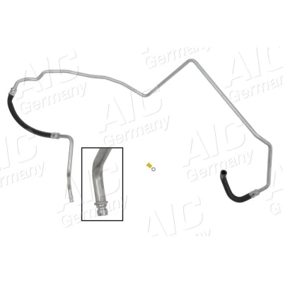 Bilde av AIC 57183 Hydraulikkslange, styring fra styresnekke til ekspansjonstank