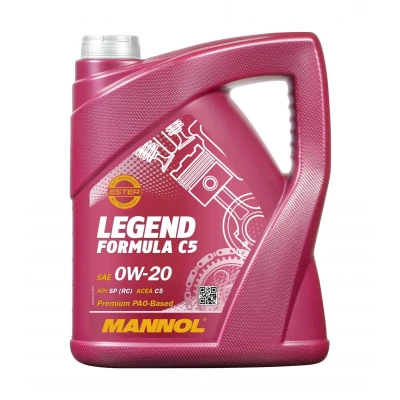 Bilde av Mannol Legend Formula C5 0W 20 5l Motorolje MN7921 5 VOLVO: V70 3, V60 I, XC70 II Stasjonsvogn, BMW: 3 Sedan, 1 Hatchback, Touring