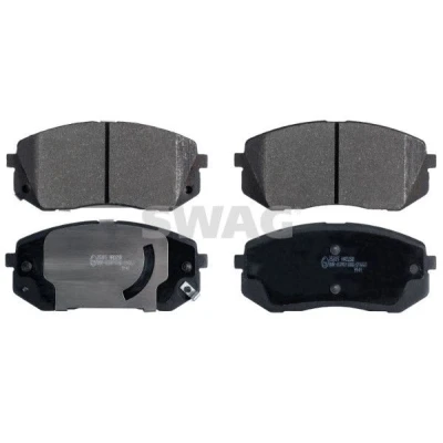 Bilde av SWAG 33 10 7617 Bremseklosser framaksel med akustisk slitasjevarsel antihyle blikk HYUNDAI: Tucson, KIA: Sportage IV