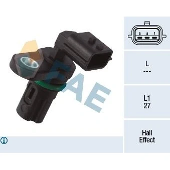 Bilde av Sensor, kamakselposisjon, bmw,nissan,renault, 23731 3LM1A, EN22A, PC 774
