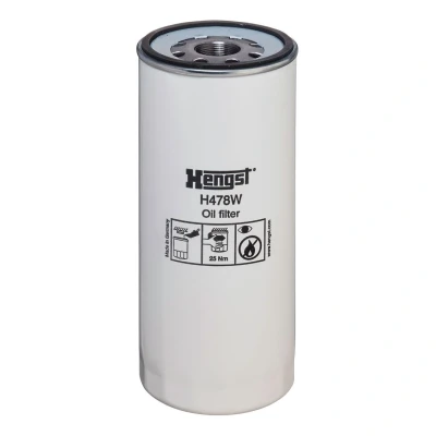 Bilde av HENGST FILTER H478W Oljefilter M30x1,5 Påskruingsfilter