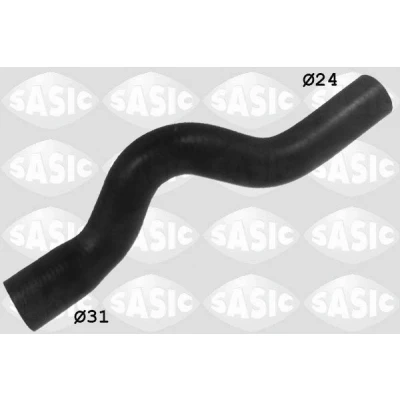Bilde av SASIC 3400108 Radiatorslange høyre oppe PEUGEOT: 207 CC, CITROËN: C3 I Hatchback