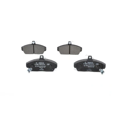Bilde av BOSCH 0 986 424 214 Bremseklosser Low Metallic med integrert slitasjesensor antihyle blikk HONDA: CIVIC 7 Hatchback