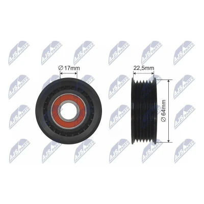 Bilde av Strammerull, kilerem, chevrolet,daewoo,gmc, 701070020, A118111200CA