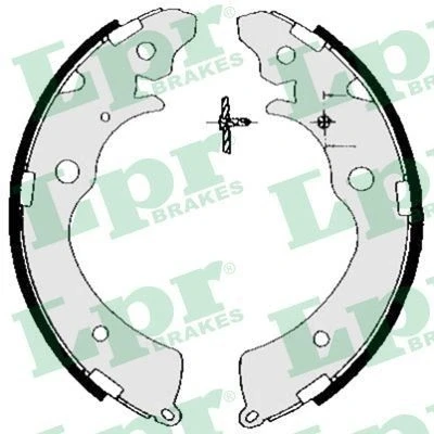 Bilde av LPR 05690 Bremsesko 220 36 HONDA: CR V 2, ACCORD 4, 1