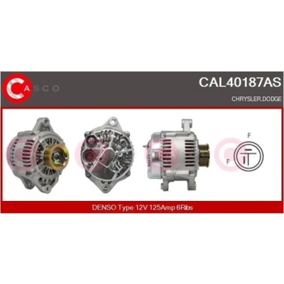 Bilde av CASCO Generator 12V 33A CPA0011 82mm med integrert regulator DAF: 66 Sedan CAL21100AS