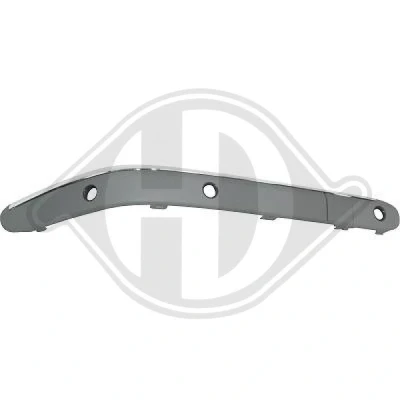 Bilde av Pynte / vernelist, støtfanger, Foran høyre mercedes benz c klass [w203], t model [s203] OE 2038856421, A20388564219999