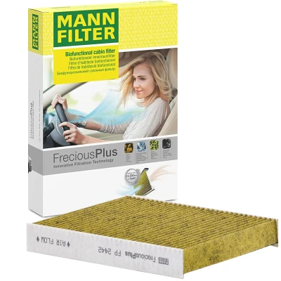 Bilde av MANN FILTER FP 2442 Kupéfilter OPEL: Zafira C Tourer, Insignia A Sports Astra J Hatchback, CHEVROLET: Cruze Stasjonsvogn, Spark