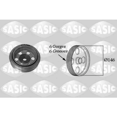 Bilde av SASIC 2150016 Remskive Veivaksel 146 FIAT: Ducato II Flatvogn lastebil/Chassis