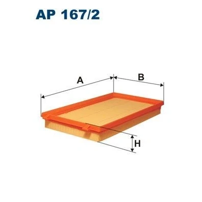 Bilde av FILTRON AP 167/2 Luftfilter 35 160 280 Filterinnsats TOYOTA: Corolla VIII Liftback, Compact, Stasjonsvogn