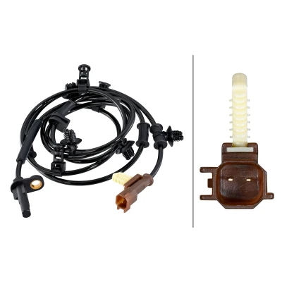 Bilde av HELLA 6PU 358 218 941 ABS Sensor med klammer Hall prinsipp 2 910 FORD USA: F 150 XIII Extended Cab Pick up