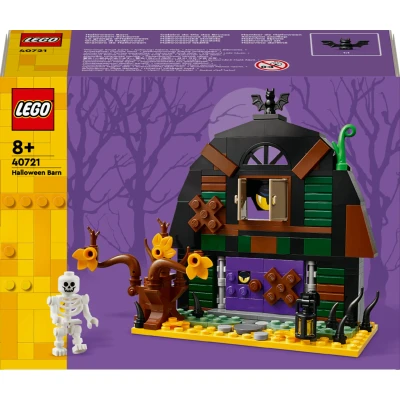 Bilde av Halloween dekorert låve