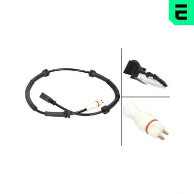 Bilde av OPTIMAL 06 S204 ABS sensor aktiv 640 OPEL: Vivaro A Combi, Van, RENAULT: TRAFIC 2 Bus, NISSAN: Primastar Minibuss