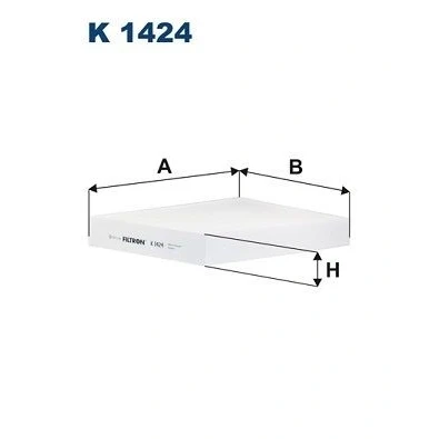 Bilde av FILTRON K 1424 Kupéfilter Partikkelfilter 275 224 40 FORD: Focus Mk4 Turnier, FORD USA: Explorer Mk6