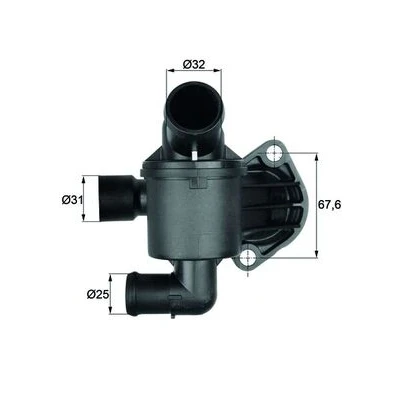 Bilde av MAHLE ORIGINAL TI 35 87 Termostat med tetning