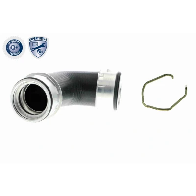 Bilde av VAICO V10 5306 Ladeluftslange gummi med tekstilforsterker klammer VOLKSWAGEN: Golf 5, Passat B6 Variant, Touran I, AUDI: A3 Hatchback