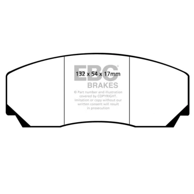 Bilde av Bremseklosser sett EBC Brakes DP4002R