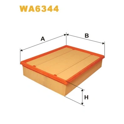 Bilde av Luftfilter WIX FILTERS WA6344