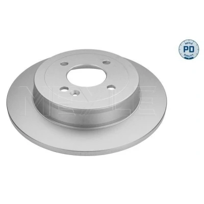 Bilde av MEYLE 28 15 523 0009/PD Bremseskiver bakaksel 262 10 4 100 fullt ut Sink lamell belagt PD Quality KIA: Rio 3, 4, HYUNDAI: i20 II Hatchback