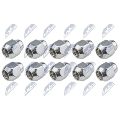 Bilde av Hjulmutter, Bakaksel, Framaksel, hyundai,kia,mazda,mitsubishi, 0B002 37 160, 52950 14140, 1G000, H1000, M1000, 52951 3