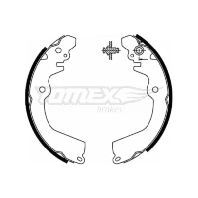 Bilde av Bremsesko sett TOMEX Brakes TX 21 81