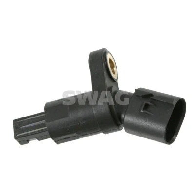 Bilde av SWAG 32 92 2510 ABS Sensor venstre bakaksel, høyre bakaksel 42 svart plast AUDI: TT Coupé, A3 Hatchback, VOLKSWAGEN: Golf 4, 4 Variant