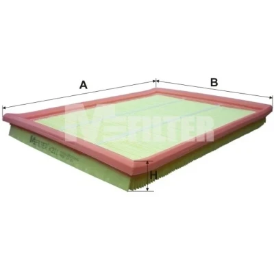 Bilde av Luftfilter MFILTER K 211