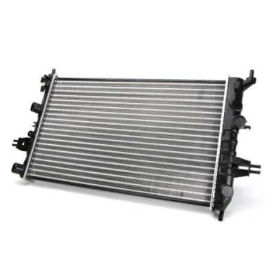 Bilde av THERMOTEC D7X058TT Radiator for kjøretøy med luftkondisjonering 378 610 23 Manuel girkasse Kjøleribber satt sammen mekanisk OPEL: Astra G Sedan