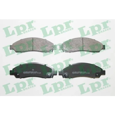 Bilde av LPR 05P1372 Bremseklosser ISUZU: D Max 1 Pickup