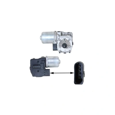 Bilde av Viskermotor, Foran, skoda,vw, 1K1955119A, 1K1955119C, 1K1955119E, 1Q1955119A, 1Q1955119B, 1Q1955119C, 1Z1955119D