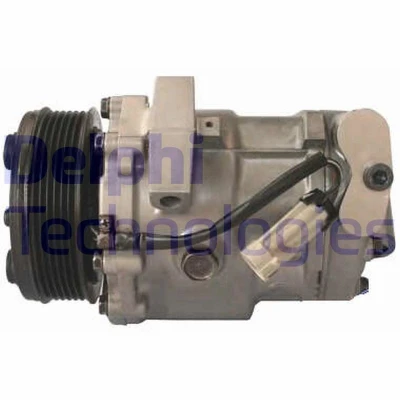 Bilde av DELPHI TSP0159428 Kompressor Sanden SD6V12 PAG 46 med kompressorlje OPEL: Astra H Caravan, Zafira A