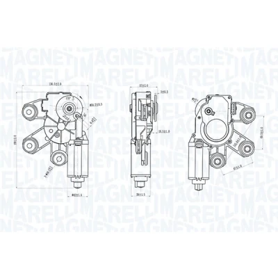 Bilde av Visker motor MAGNETI MARELLI 064074900010