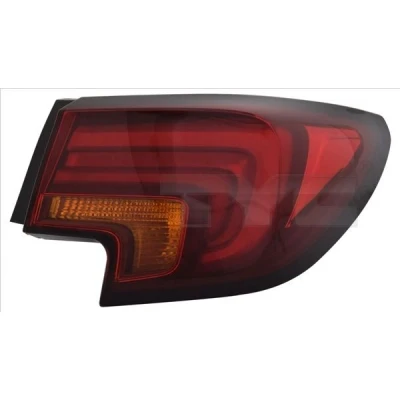 Bilde av TYC 11 14119 06 2 Baklykter høyre ytre del LED uten pæreholder OPEL: Astra K Hatchback