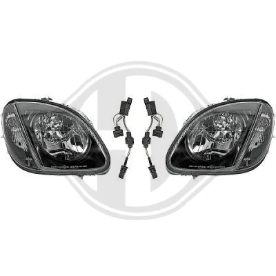Bilde av DIEDERICHS HD Tuning 1635580 sett hovedfrontlys med adapter MERCEDES BENZ: SLK