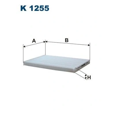 Bilde av FILTRON K 1255 Kupéfilter Partikkelfilter 189 265 20 NISSAN: Qashqai / Qashqai+2 I, X Trail