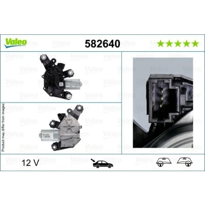 Bilde av VALEO 582640 Vindusviskermotor 12 bak for høyre/venstre ratt