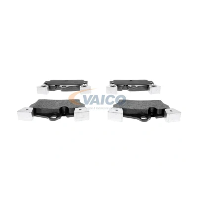 Bilde av VAICO V10 0762 Bremseklosser Q+, original equipment manufacturer quality bakaksel klargjort for slitasjeindikator, ekskl. slitasjevarselkontakt