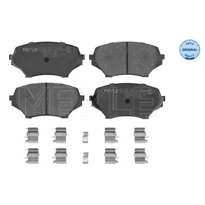 Bilde av MEYLE 025 242 9714/W Bremseklosser ORIGINAL Quality framaksel med akustisk slitasjevarsel antihyle blikk MAZDA: MX 5 3