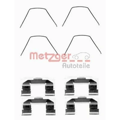 Bilde av METZGER 109 1607 Tibehørsett, skivebremse belegg MAZDA: 6 Stasjonsvogn, Hatchback