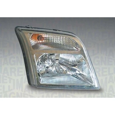 Bilde av MAGNETI MARELLI 712391401110 Frontlykter venstre H4, PY21W, W5W Halogen for høyrekjøring med motor høydejustering hovedlys