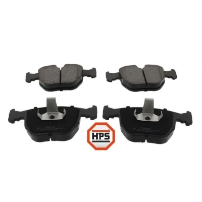 Bilde av MAPCO 6708HPS Bremseklosser framaksel klargjort for slitasjeindikator BMW: X3, 5 Touring, X5