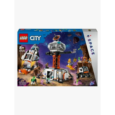 Bilde av LEGO City 60434 Rombase og utskytningsrampe for rakett Byggesett