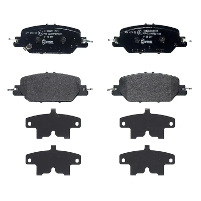 Bilde av BREMBO P 28 097 Bremseklosser med akustisk slitasjevarsel antihyle blikk uten tilbehør