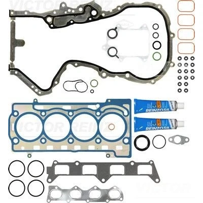 Bilde av REINZ 01 34280 Tetnings helsett, motor med ventilstangtetning, simring, veivaksel, uten integrert akseltetningsring VOLKSWAGEN: Golf 5