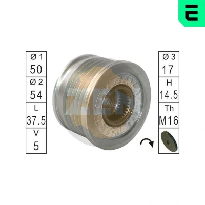 Bilde av ERA ZN5574 Frihjul Dynamo MERCEDES BENZ: Vaneo