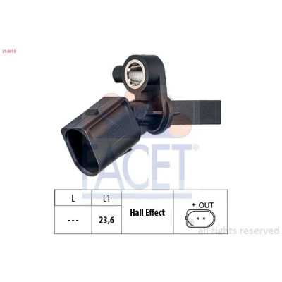 Bilde av ABS sensor FACET 21.0013