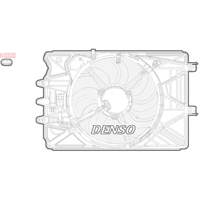 Bilde av DENSO DER09069 Kjølevifte