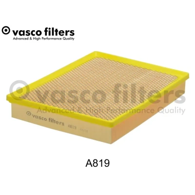 Bilde av DAVID VASCO A819 Luftfilter 50 252 327 firkantet Filterinnsats med integrert gitter OPEL: Vectra C Caravan, CC, Sedan